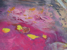 colorful abstract painting with texture by cheryl wasilow