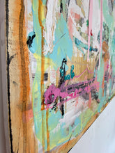 close up of contemporary art with texture by cheryl wasilow