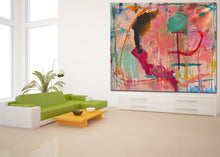 huge brightly colored original painting by cheryl wasilow