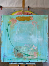 large mixed media abstract art by cheryl wasilow