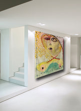extra large over 5 ft x 5 ft in contemporary painting by cheryl wasilow              pa house by heryl 